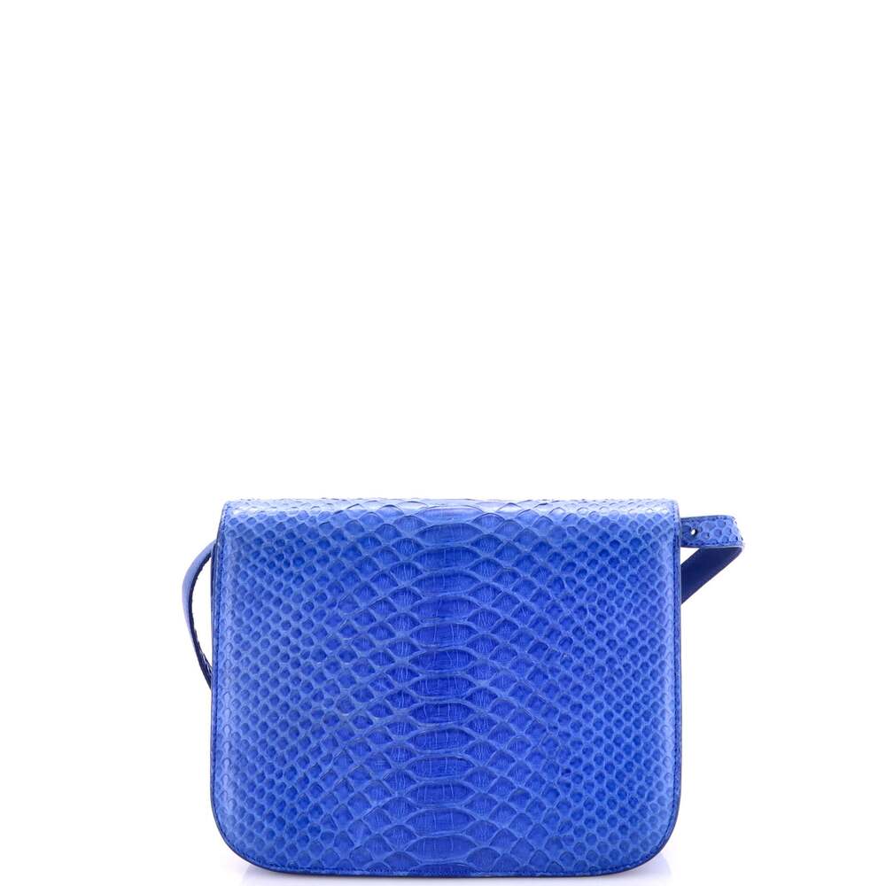 Celine Classic Box Bag Python Medium #203953c13b - image 3
